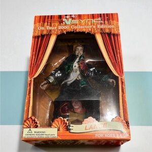 NIB NSYNC Lance Bass On Tour 2000 Collector’s Edition marionette NWT new